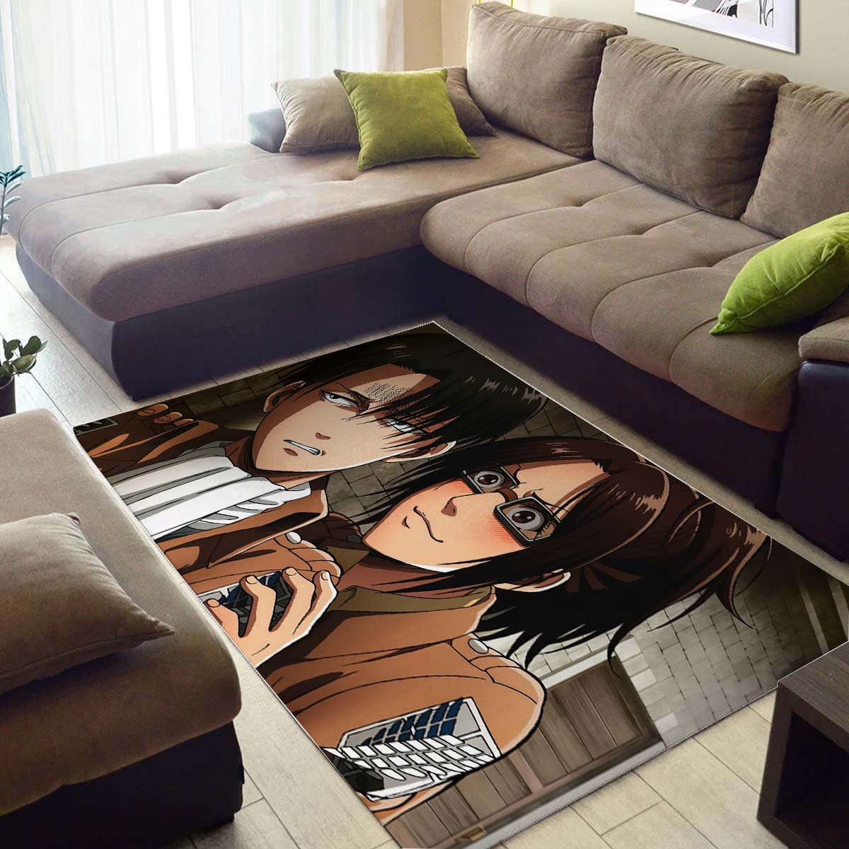 Levi Ackerman Hange Teppich – Bild 3