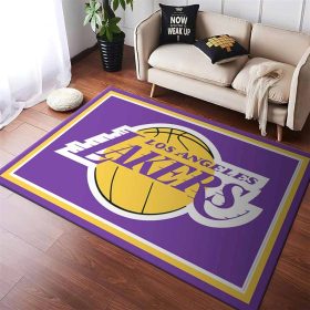 Los Angeles Lakers Basketballmannschaft Teppich