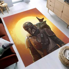 Mandalorian Baby Yoda Star Wars 84 Teppich