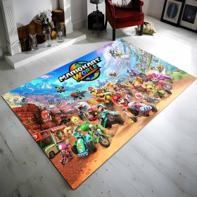Mario Kart Welt Teppich