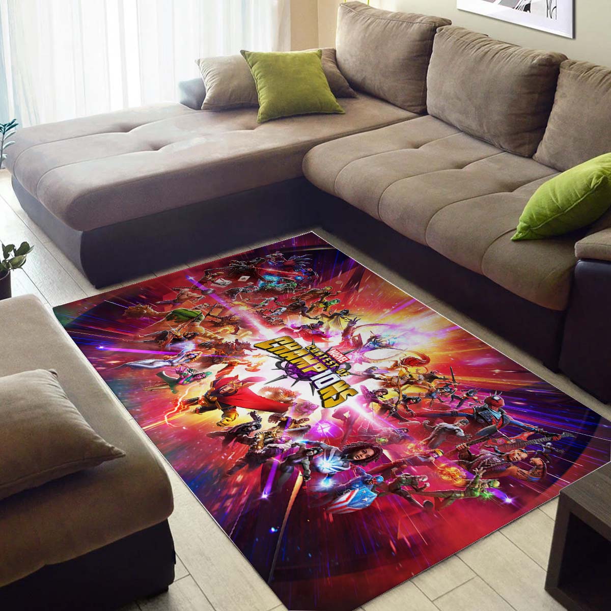 Marvel Contest Of 1 Teppich – Bild 3