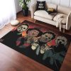 Michael Myers Freddy Krueger Ledergesicht Teppich