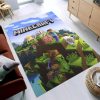 Minecraft De01 Charaktere Teppich