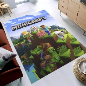 Minecraft De01 Charaktere Teppich
