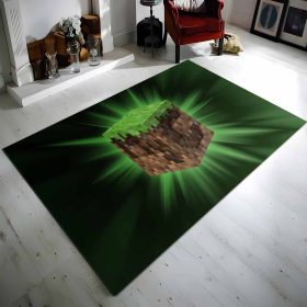 Minecraft Grasblock Teppich