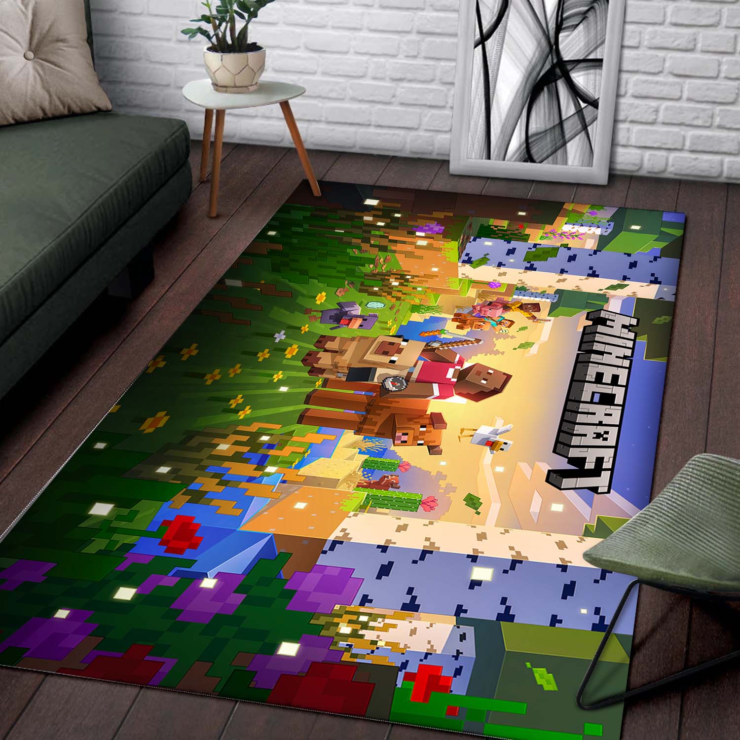Minecraft Spring To Teppich – Bild 2