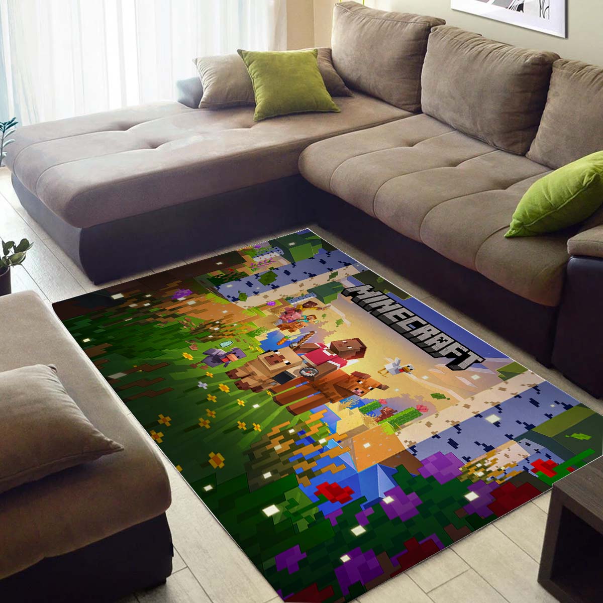 Minecraft Spring To Teppich – Bild 3