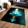 Minecraft Steve Schwert Diamantschwert Teppich
