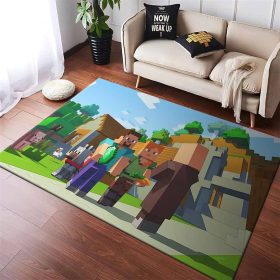 Minecraft Video Game Teppich
