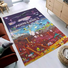 Minecraft Wohnzimmer 2585 Teppich