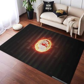 Mortal Kombat Logo Teppich