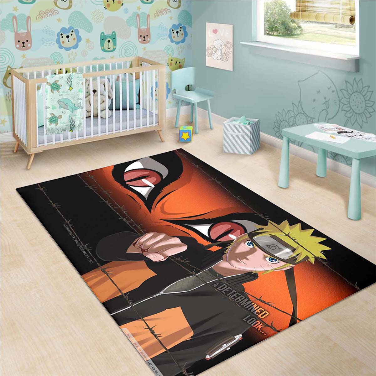 Naruto Dmon Kyubi Teppich – Bild 3