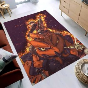 Naruto Fire Teppich