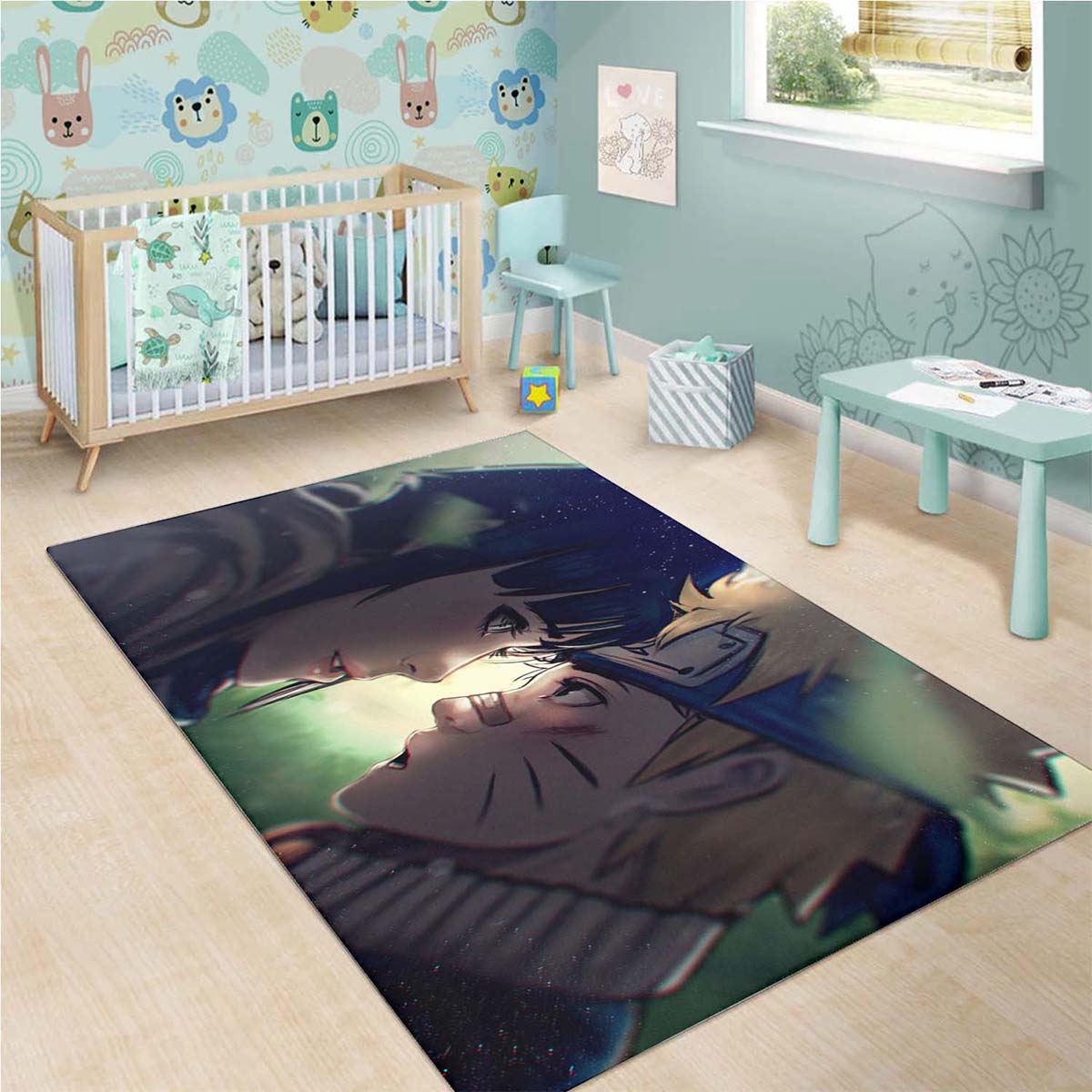 Naruto Hinata 1 Teppich – Bild 3
