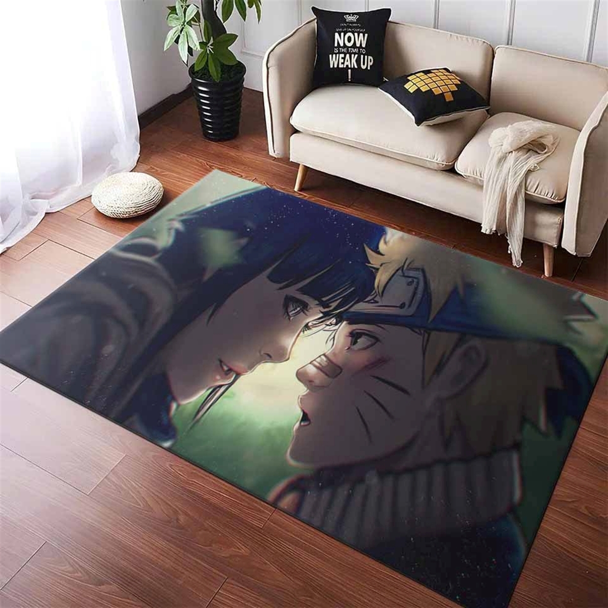 Naruto Hinata 1 Teppich