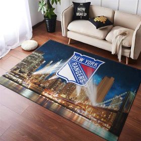 New York Rangers Hockey Team Teppich