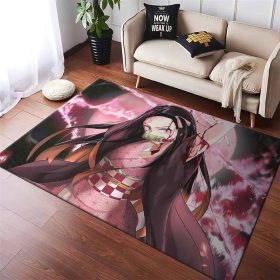 Nezuko Kamado Demon Slayer Anime Teppich