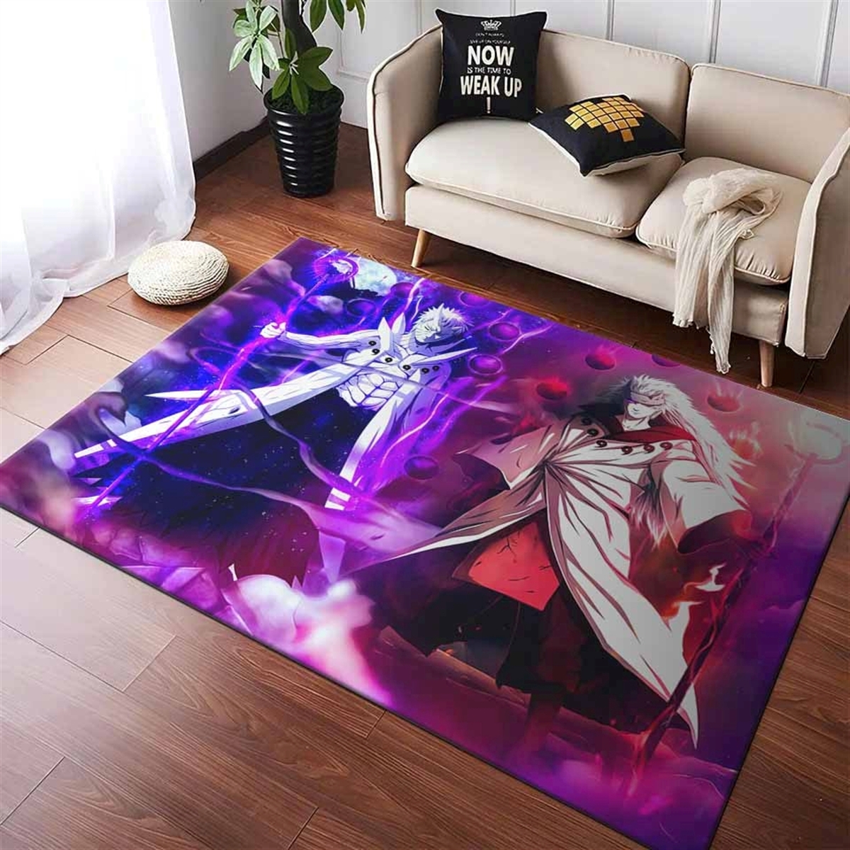 Obito Madara Naruto Teppich
