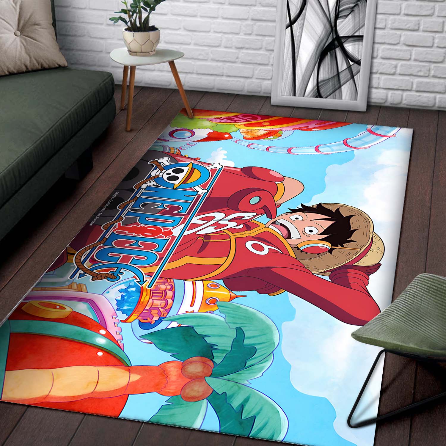 One Piece Monkey D Teppich – Bild 2