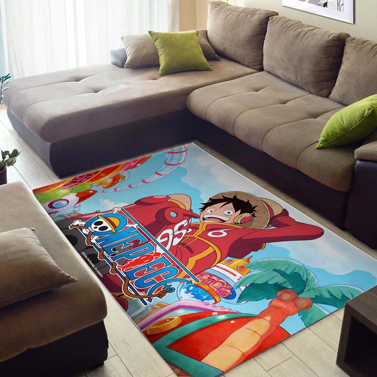 One Piece Monkey D Teppich – Bild 3