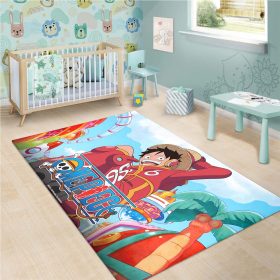 One Piece Monkey D Teppich