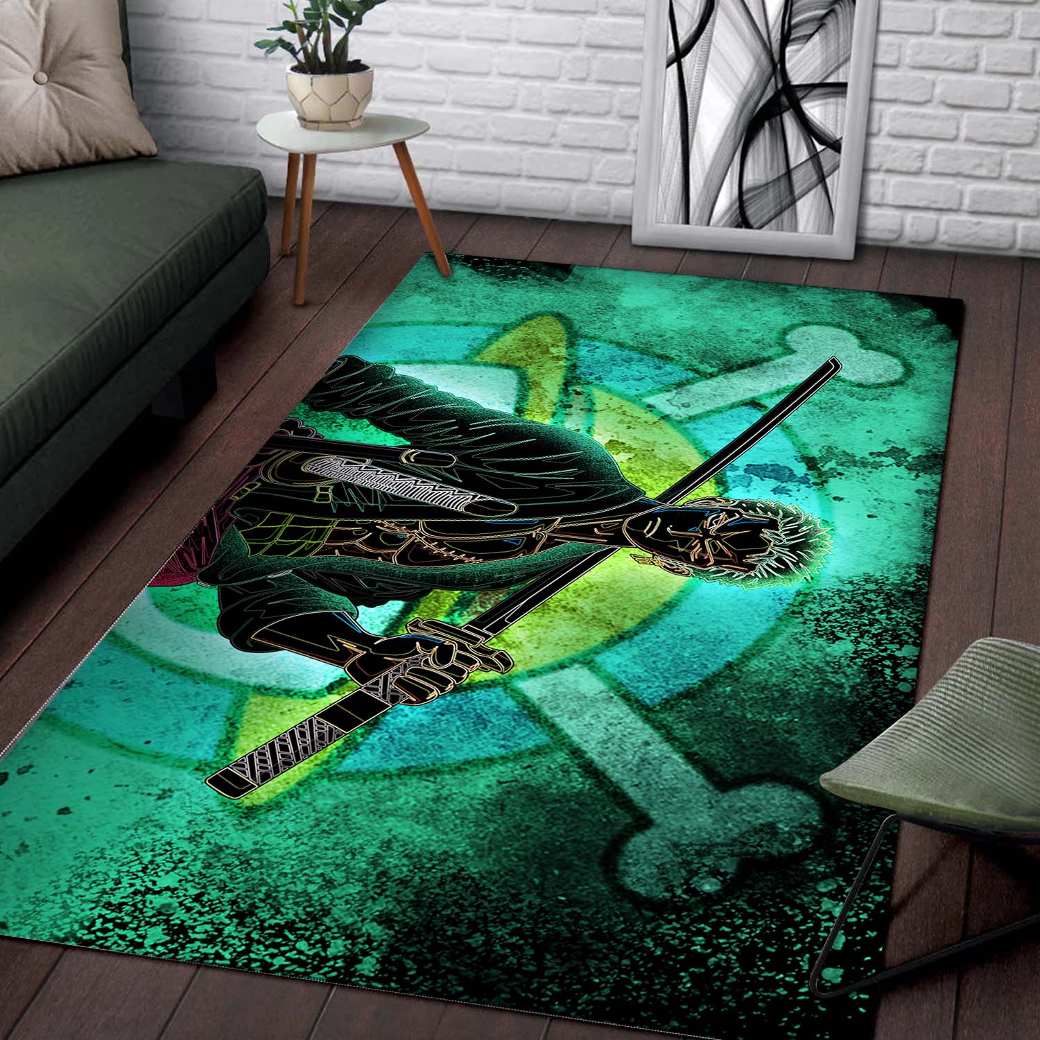 One Piece Roronoa Teppich – Bild 2