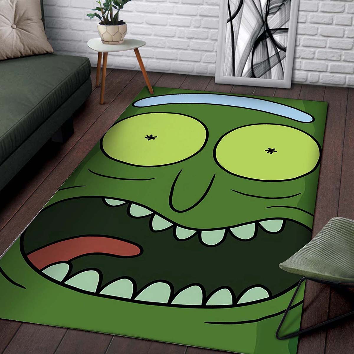 Pickle Rick Teppich – Bild 2