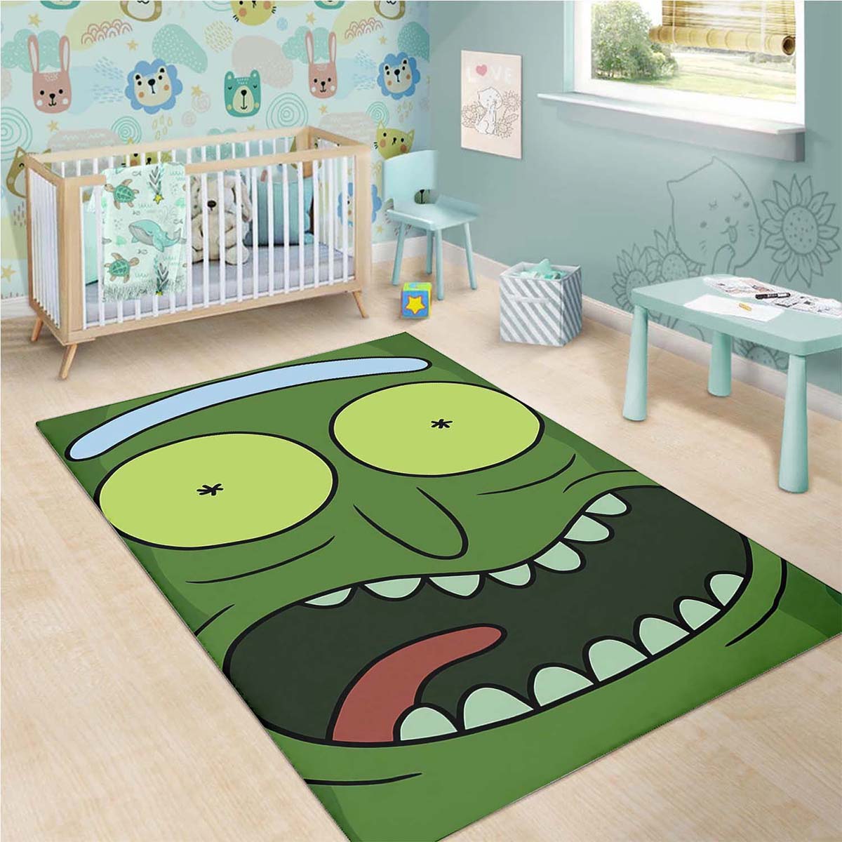 Pickle Rick Teppich – Bild 3