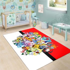 Pokemon All Nintendo Video Game Teppich