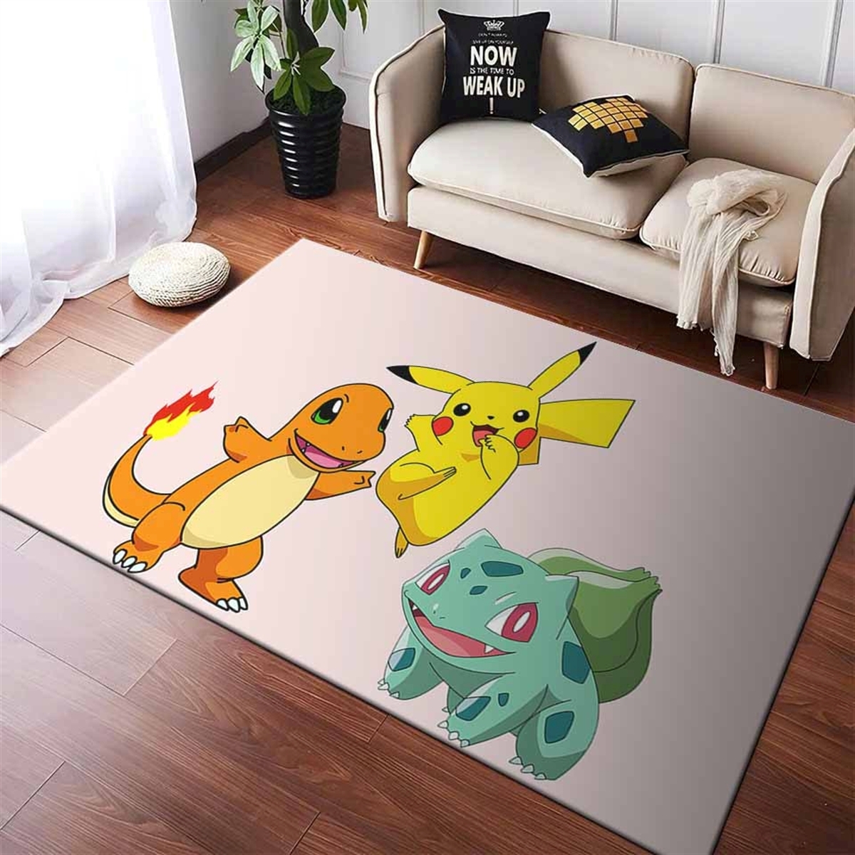 Pokemon Anime Gift Wohnzimmer Dekor Rcd703 Teppich – Bild 3