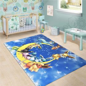 Pokemon Eeveelutions Video Game Teppich