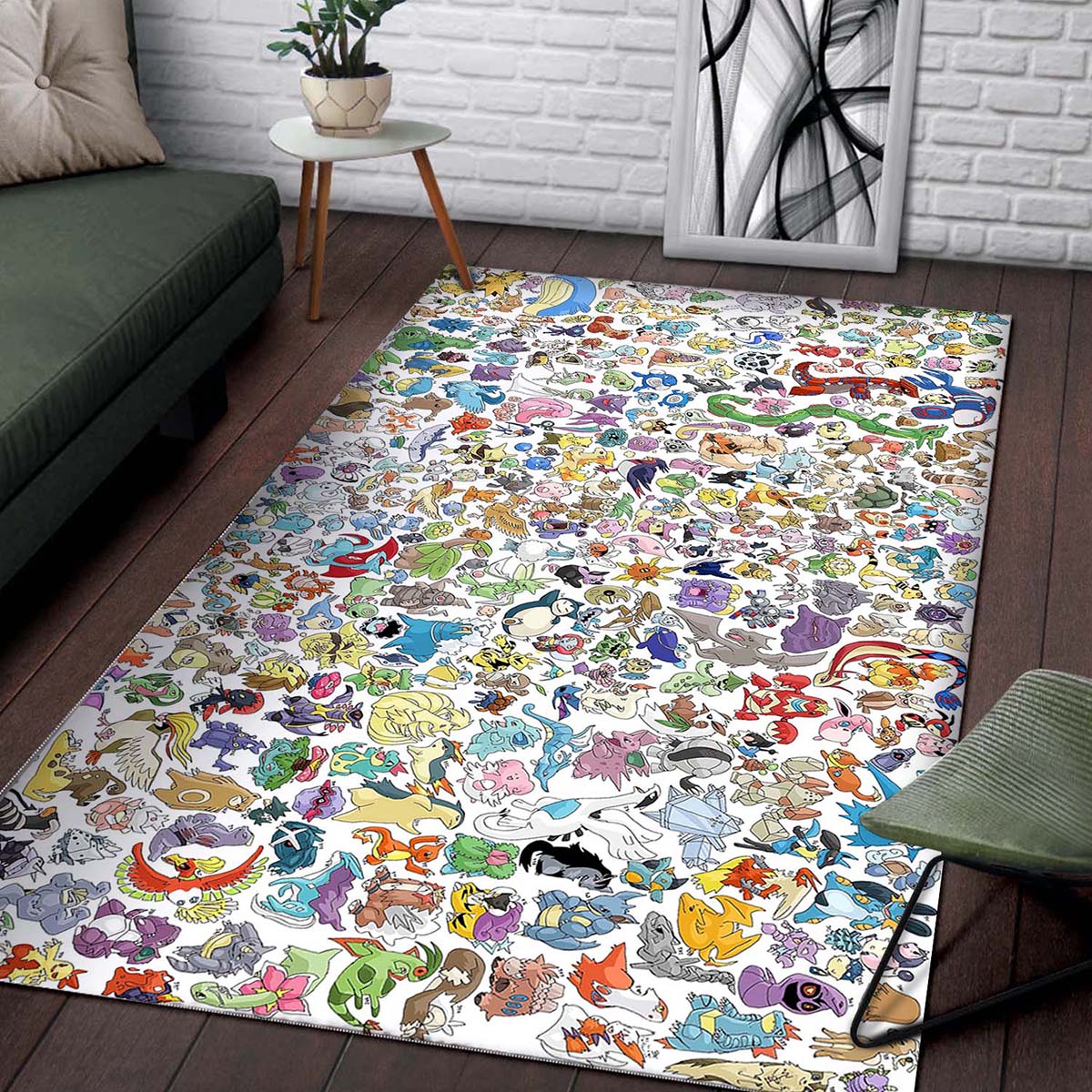 Pokemon Nintendo Video Game 25561 Teppich – Bild 2