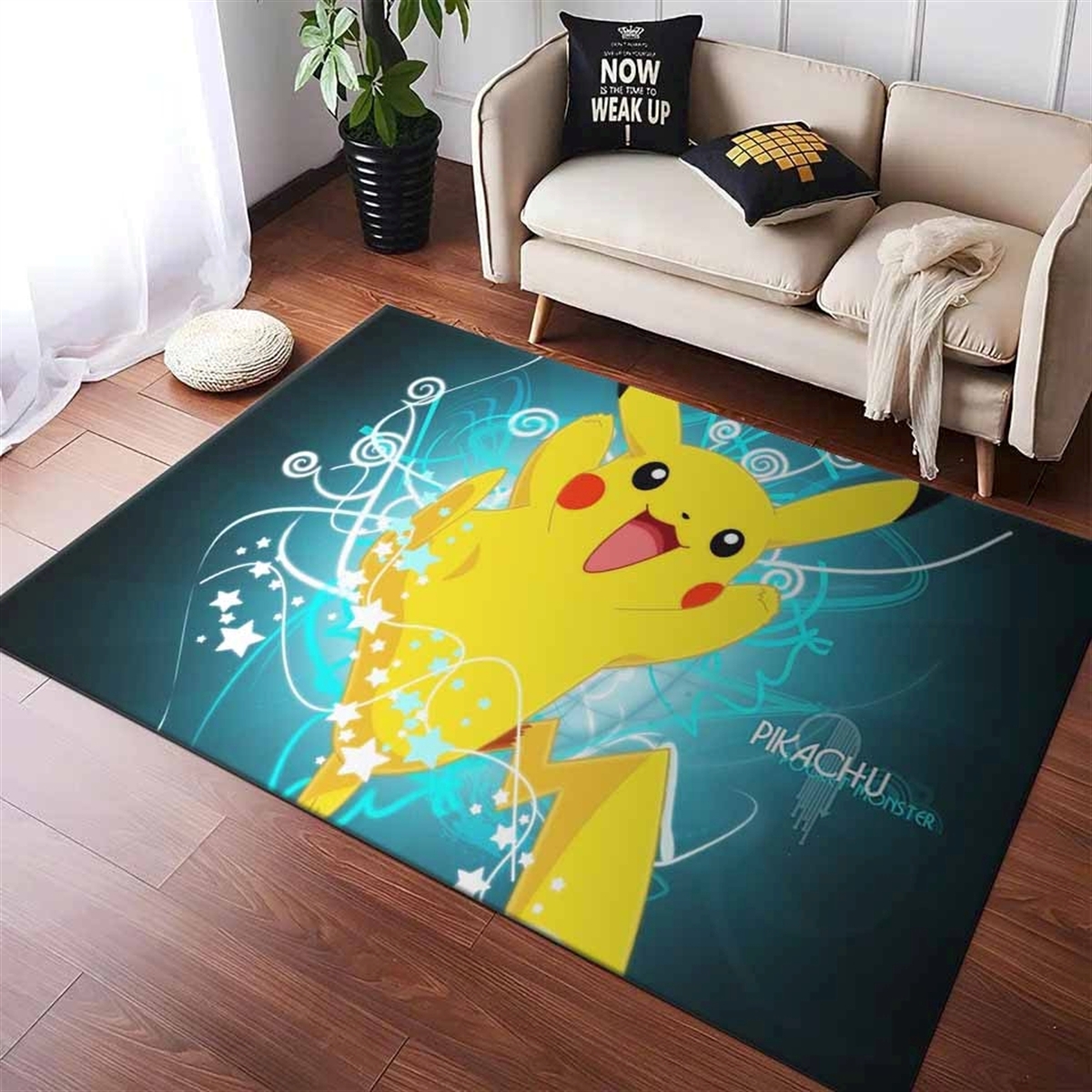 Pokemon Nintendo Video Game 25753 Teppich – Bild 3