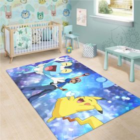 Pokemon sacha pikachu3 Teppich