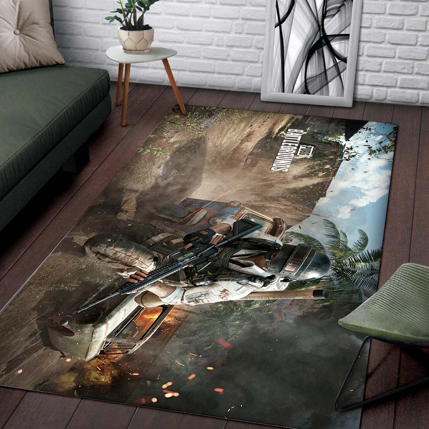 Pubg Action Game Teppich – Bild 2