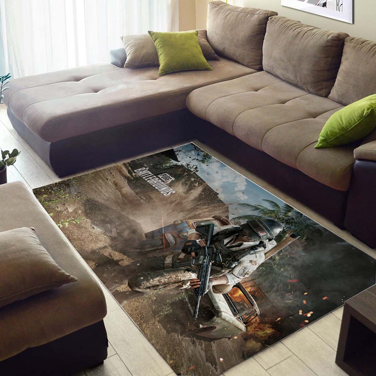 Pubg Action Game Teppich – Bild 3