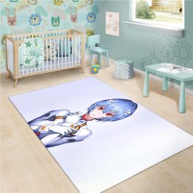 Rei Ayanami 5K Neon Teppich