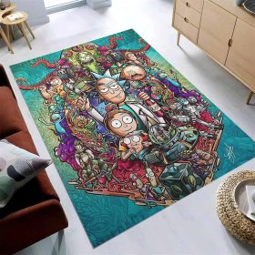 Rick And Morty Dope Teppich