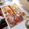Rock N Roll Guitar Art - Music Art For Fans Teppich