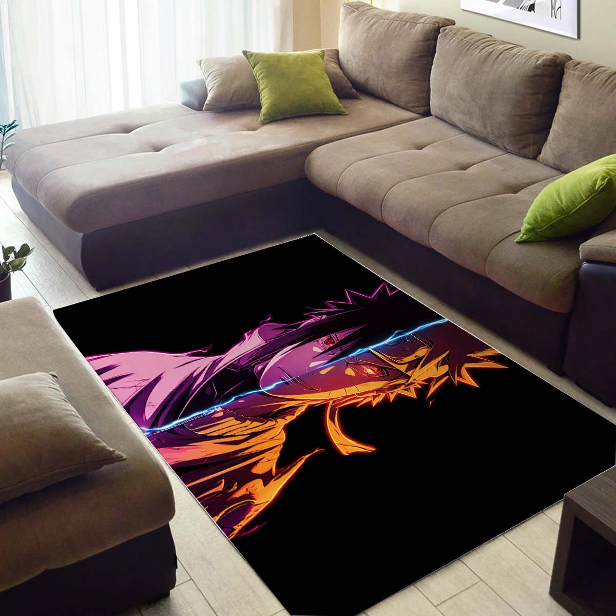 Sasuke Uchiha 3 Teppich – Bild 3