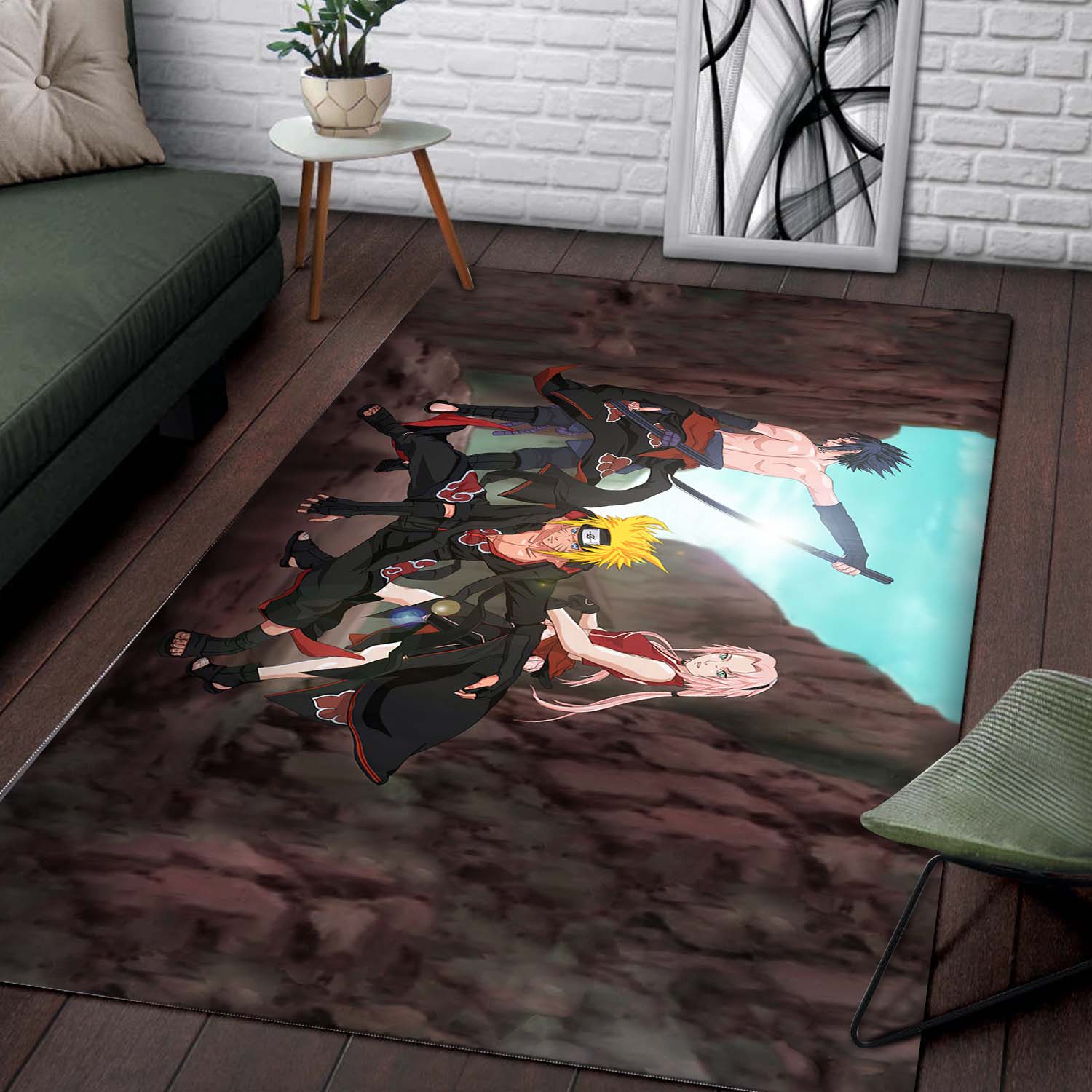 Sasuke Uchiha 4 Teppich – Bild 2
