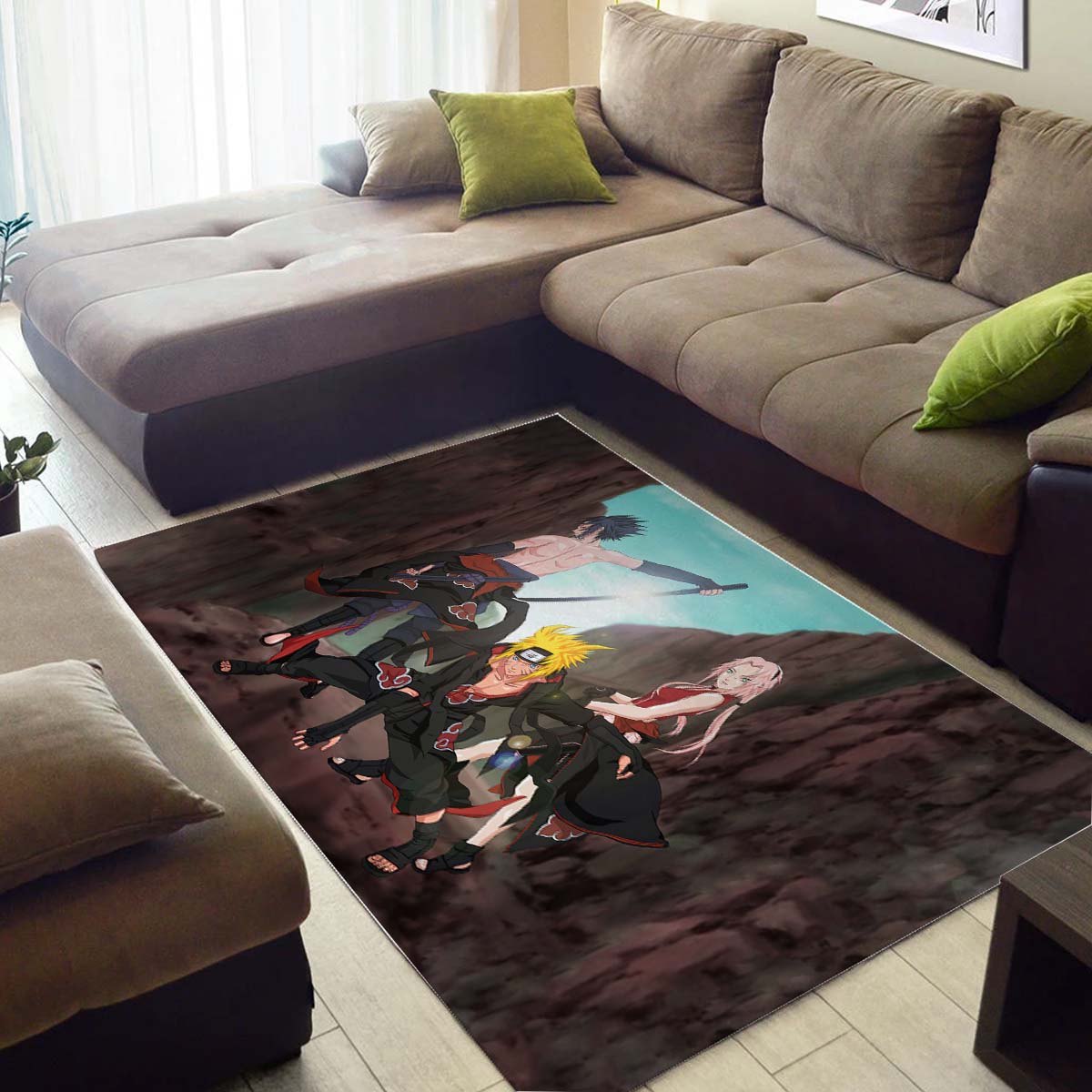 Sasuke Uchiha 4 Teppich – Bild 3