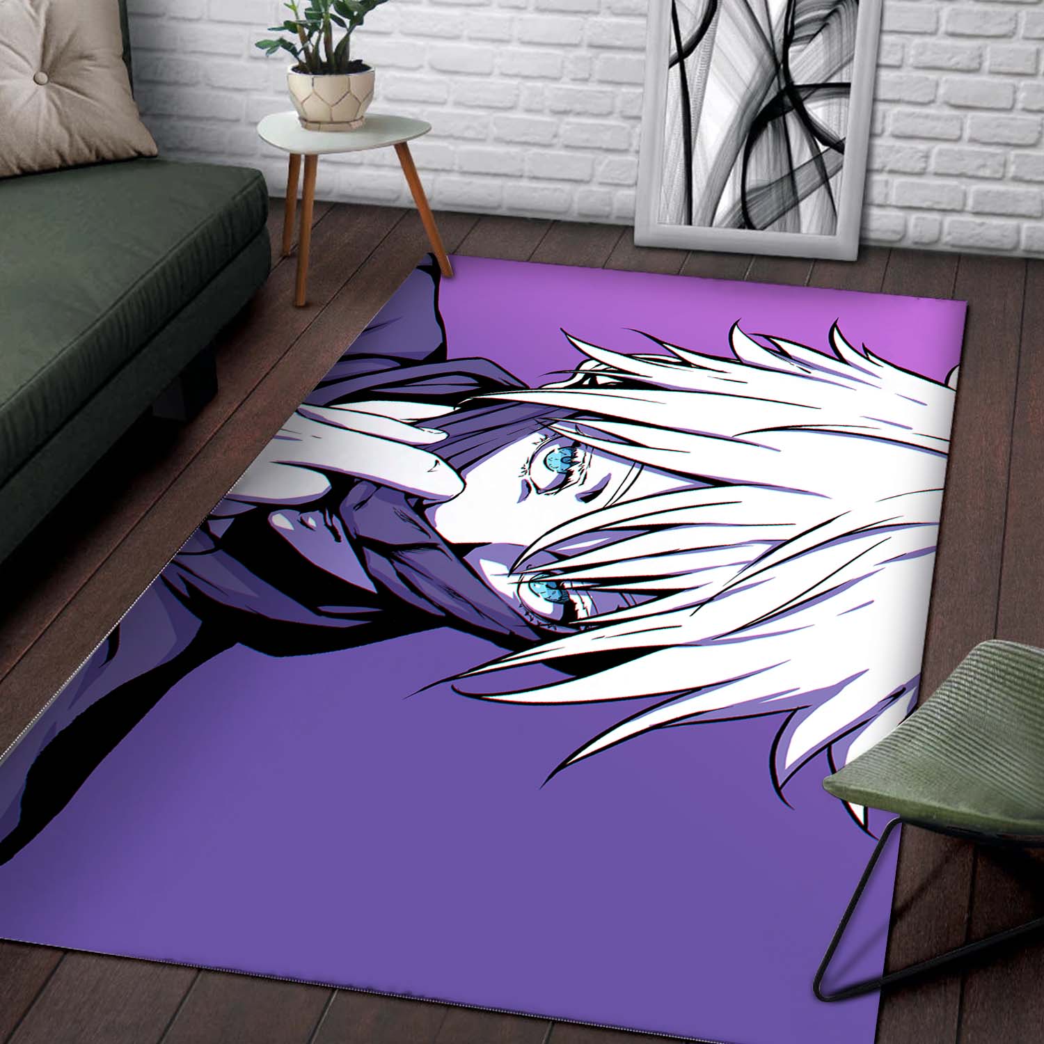 Satoru Gojo Purple Teppich – Bild 2
