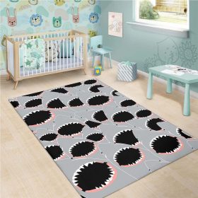 Shark Frenzy Art Teppich