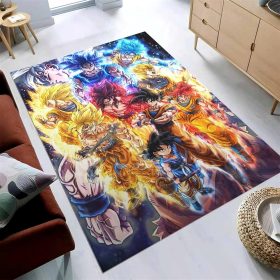 Son Goku Super Saiyan Dragon Ball Z Teppich