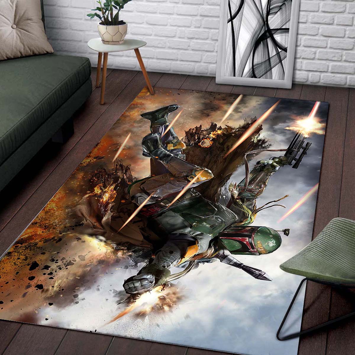 Star Wars Boba Fett 1 Teppich – Bild 2