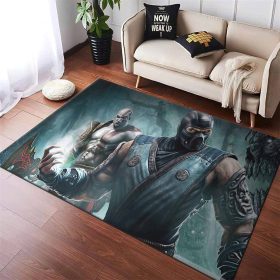 Sub Zero und Kratos Teppich