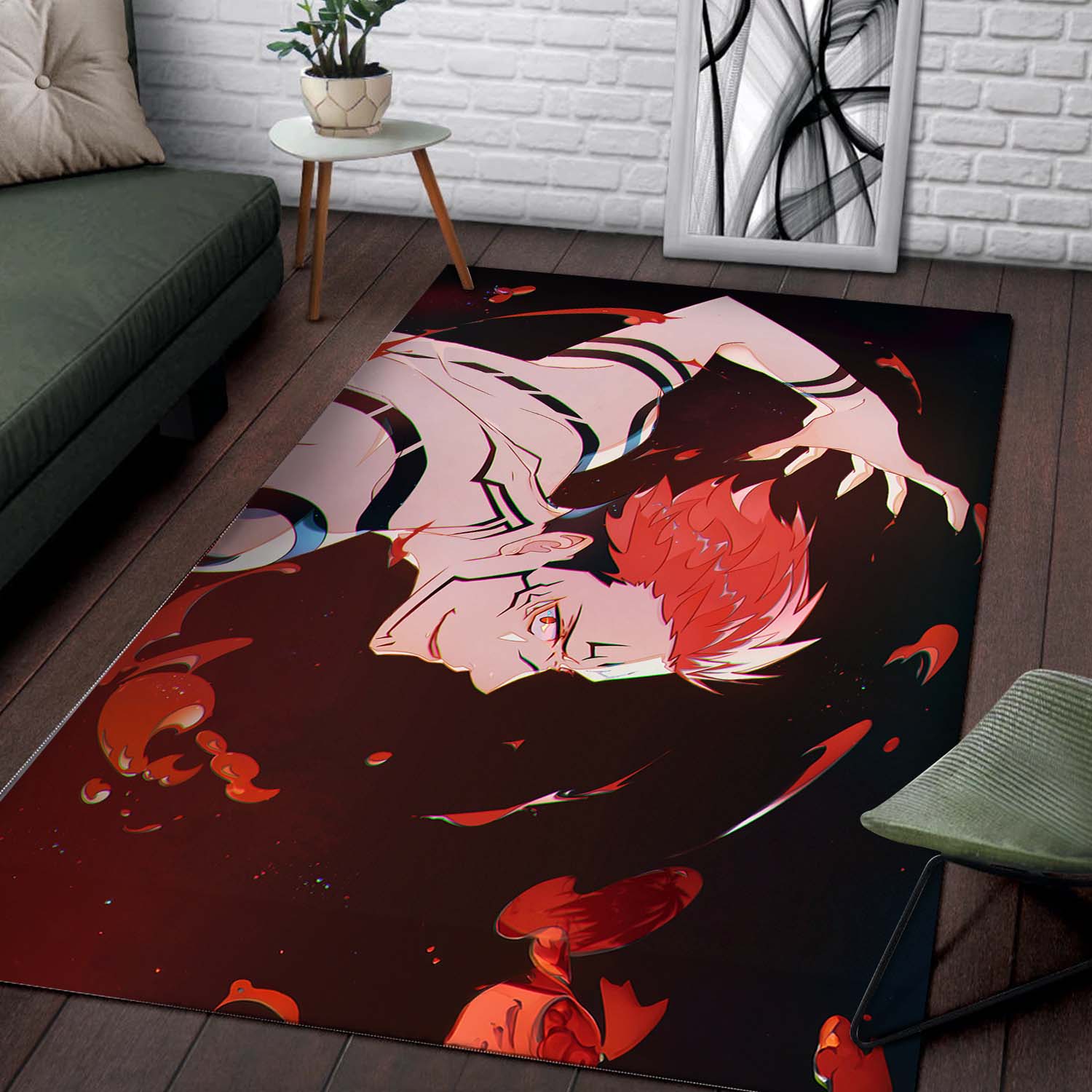 Sukuna Orange Teppich – Bild 2