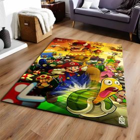 Super Mario Charaktere 13 Teppich