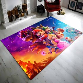 Super Mario Charaktere 16 Teppich